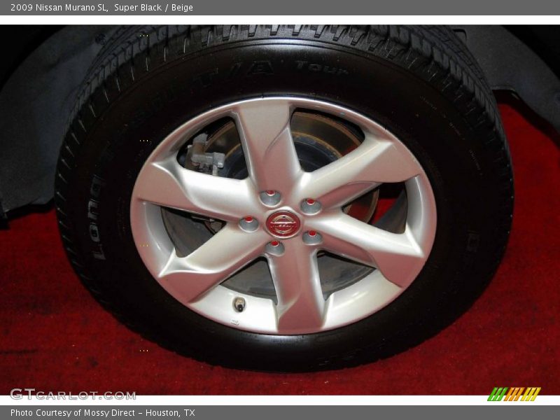Super Black / Beige 2009 Nissan Murano SL