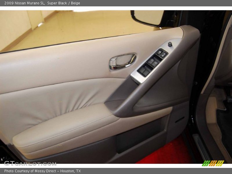 Super Black / Beige 2009 Nissan Murano SL
