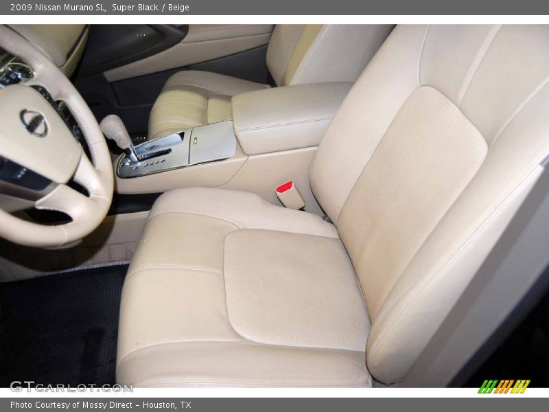 Super Black / Beige 2009 Nissan Murano SL