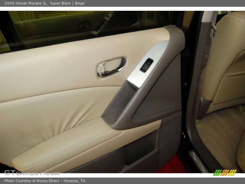 Super Black / Beige 2009 Nissan Murano SL