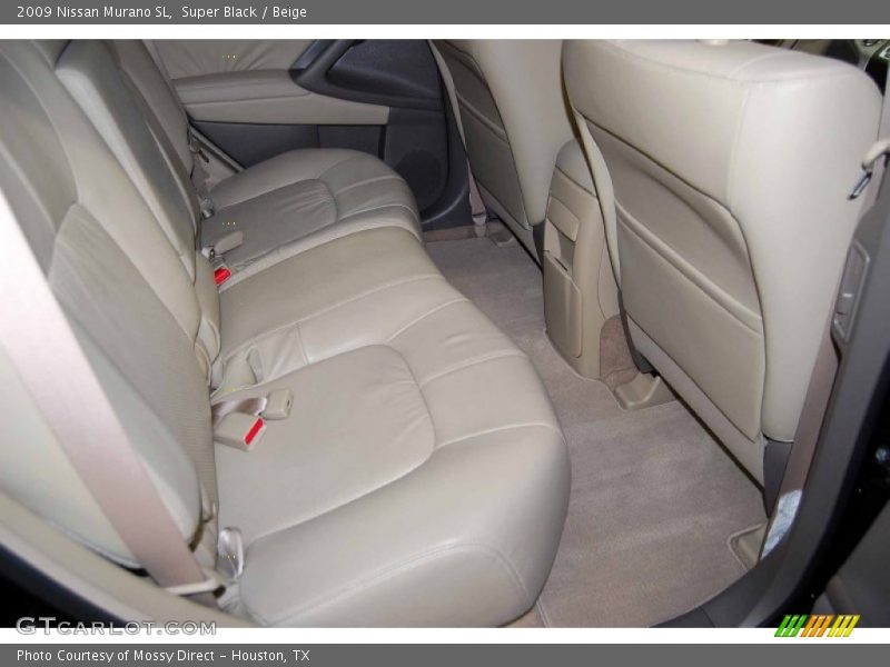 Super Black / Beige 2009 Nissan Murano SL
