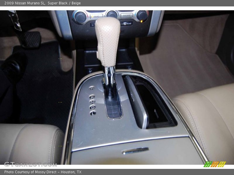 Super Black / Beige 2009 Nissan Murano SL