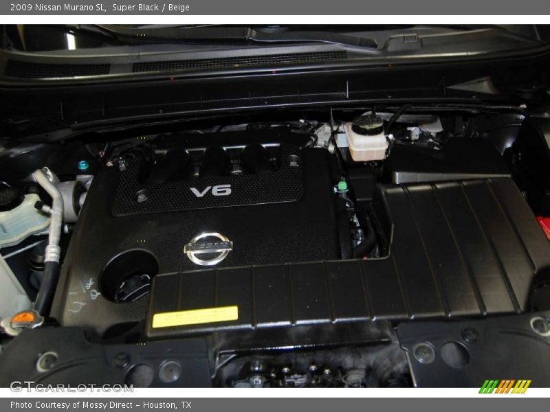 Super Black / Beige 2009 Nissan Murano SL