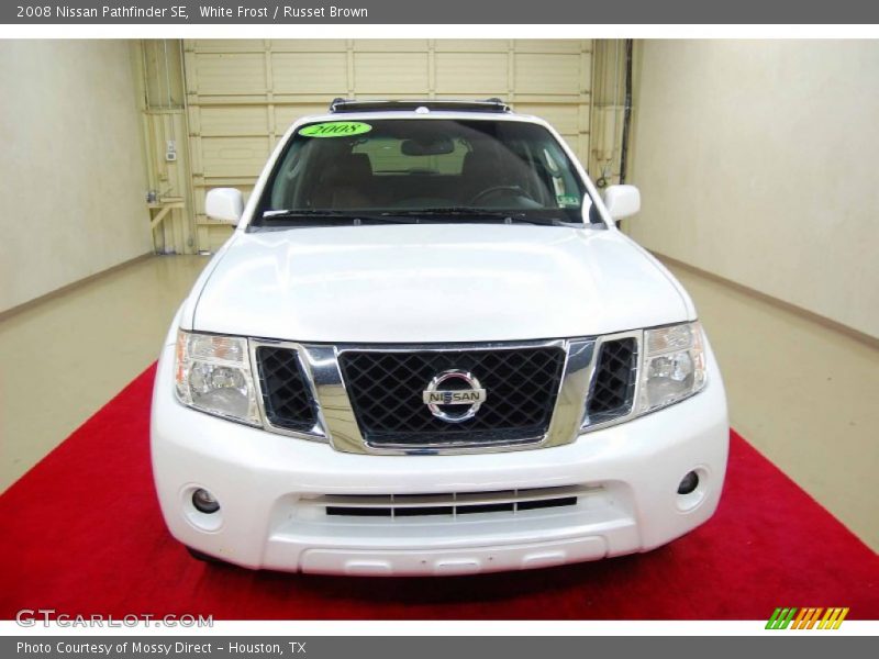 White Frost / Russet Brown 2008 Nissan Pathfinder SE
