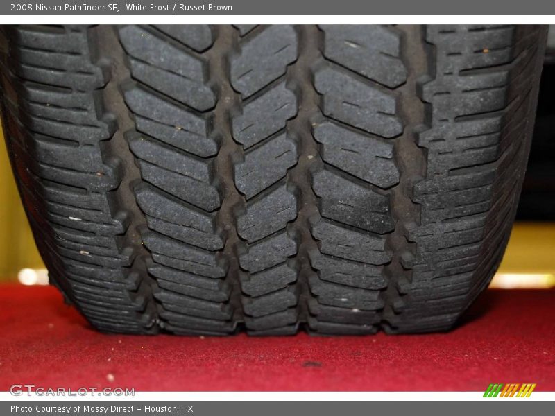 White Frost / Russet Brown 2008 Nissan Pathfinder SE