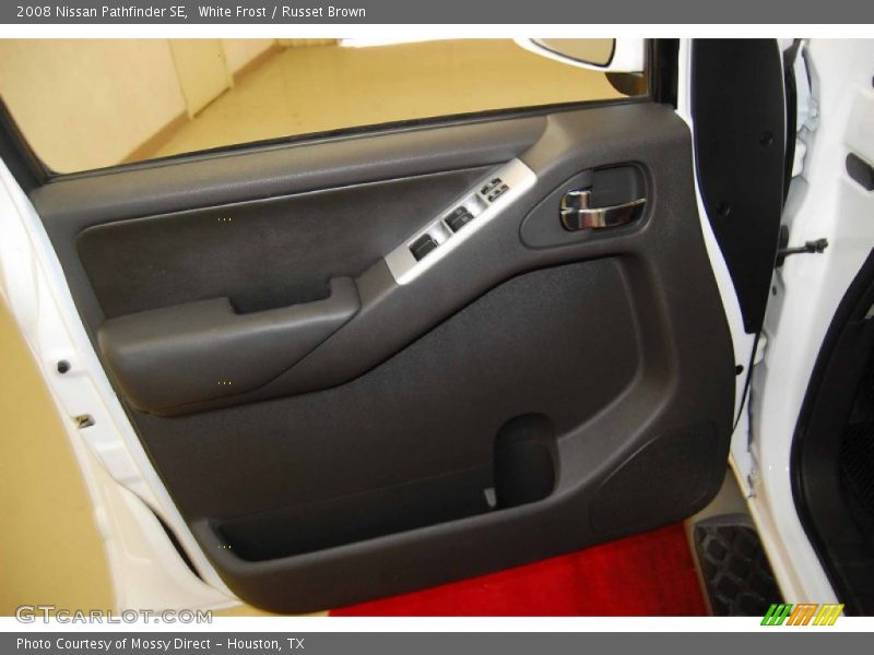 White Frost / Russet Brown 2008 Nissan Pathfinder SE