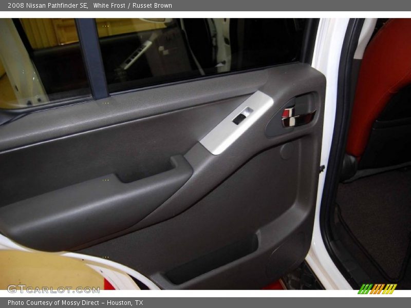 White Frost / Russet Brown 2008 Nissan Pathfinder SE