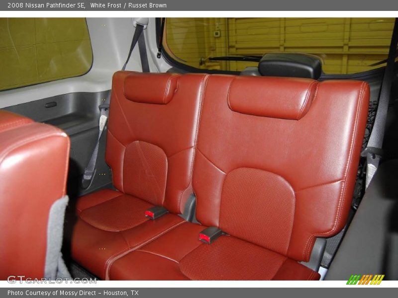 Rear Seat of 2008 Pathfinder SE