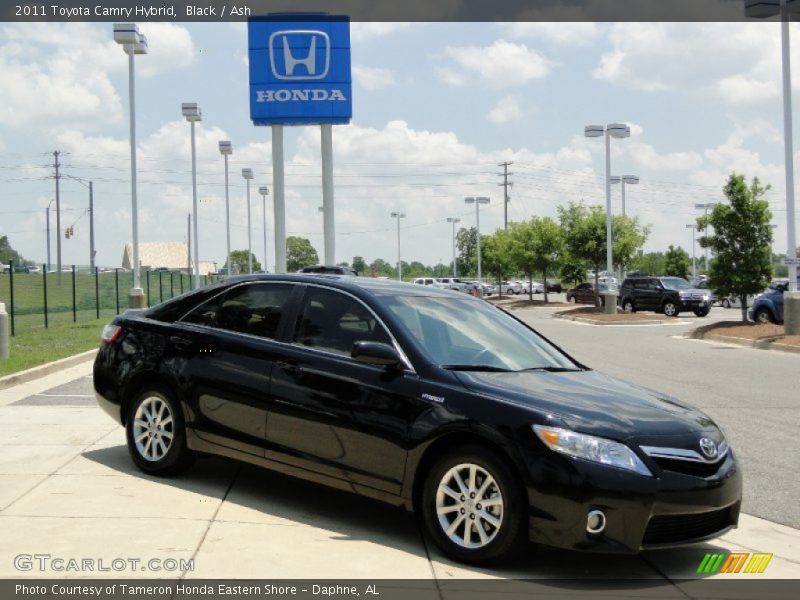 Black / Ash 2011 Toyota Camry Hybrid