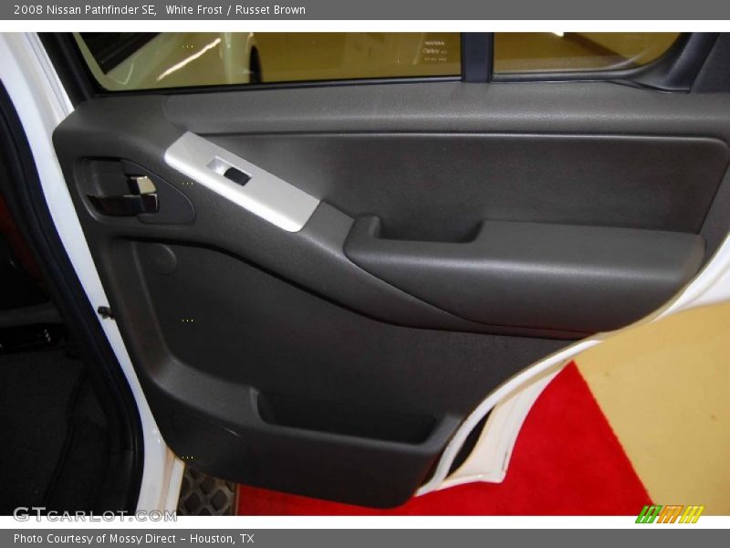 White Frost / Russet Brown 2008 Nissan Pathfinder SE