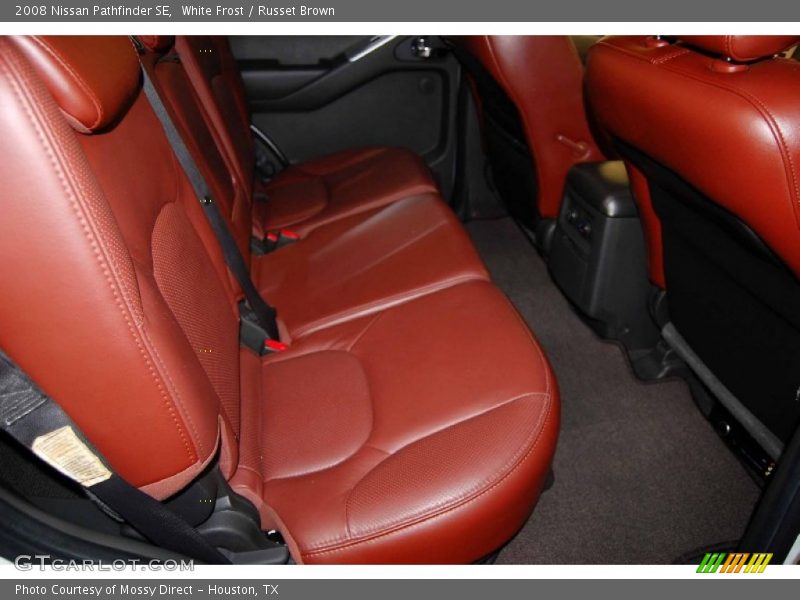 White Frost / Russet Brown 2008 Nissan Pathfinder SE