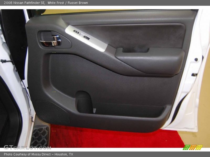 White Frost / Russet Brown 2008 Nissan Pathfinder SE