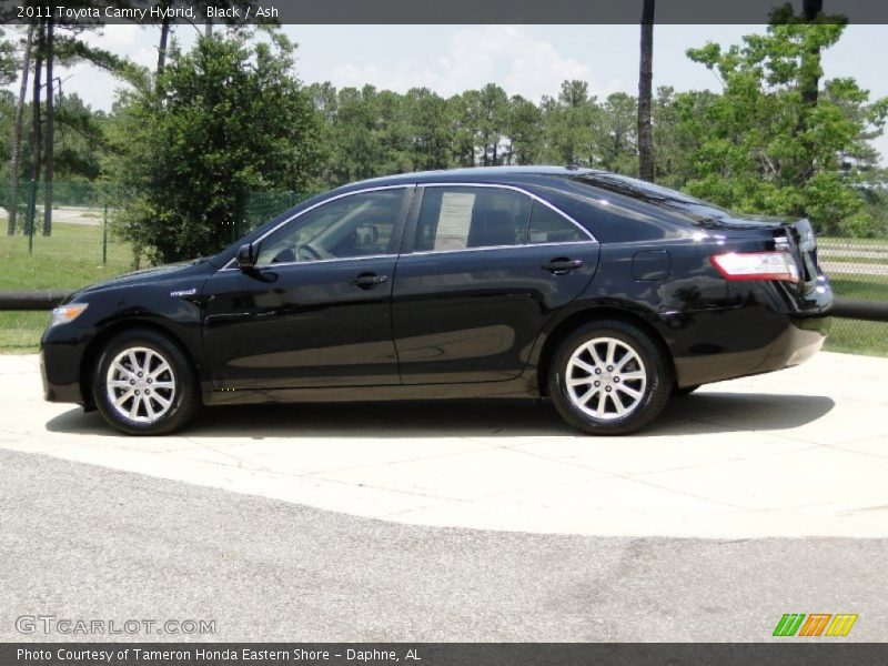 Black / Ash 2011 Toyota Camry Hybrid