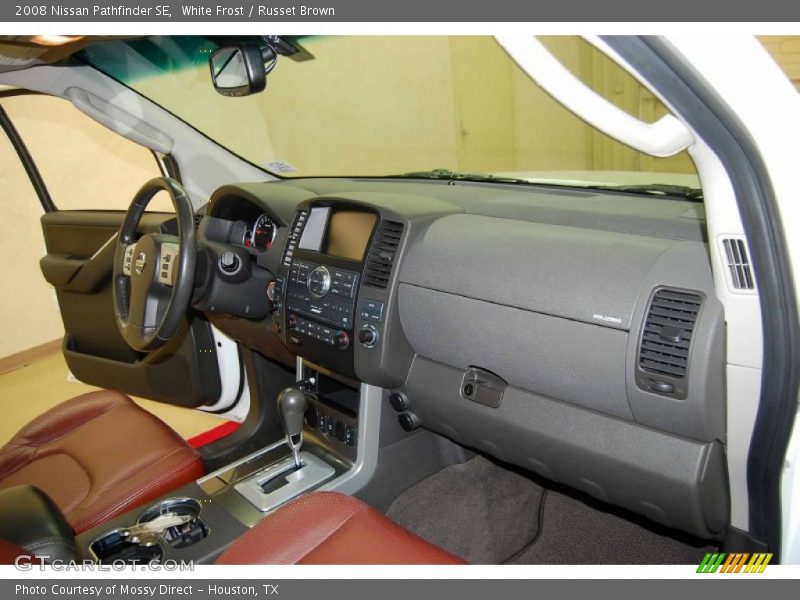 White Frost / Russet Brown 2008 Nissan Pathfinder SE