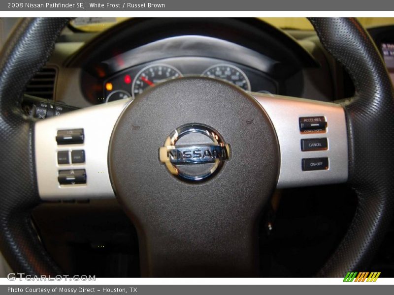 White Frost / Russet Brown 2008 Nissan Pathfinder SE