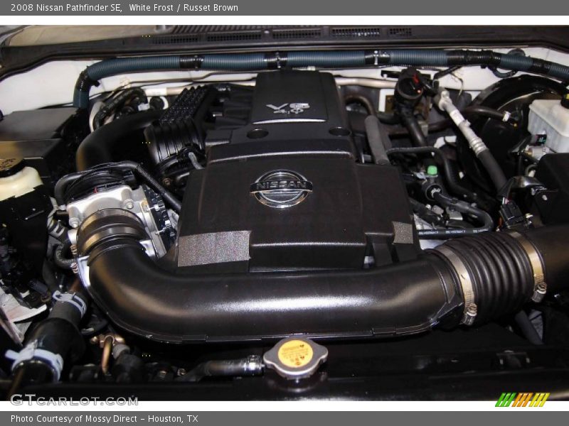 White Frost / Russet Brown 2008 Nissan Pathfinder SE