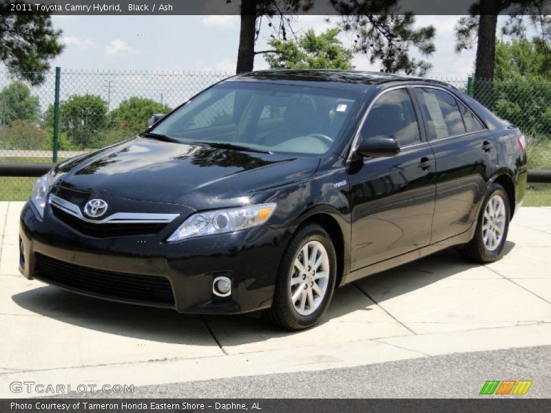 Black / Ash 2011 Toyota Camry Hybrid