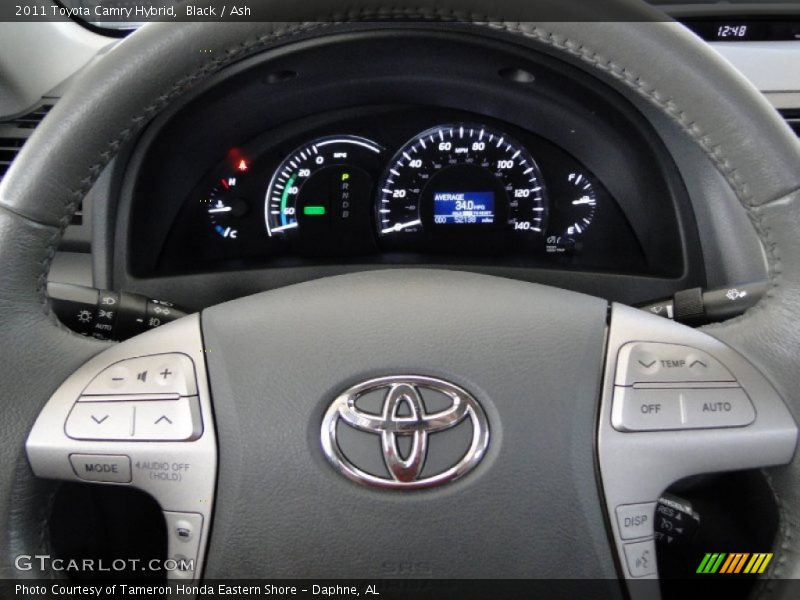 Black / Ash 2011 Toyota Camry Hybrid