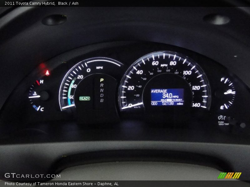 Black / Ash 2011 Toyota Camry Hybrid