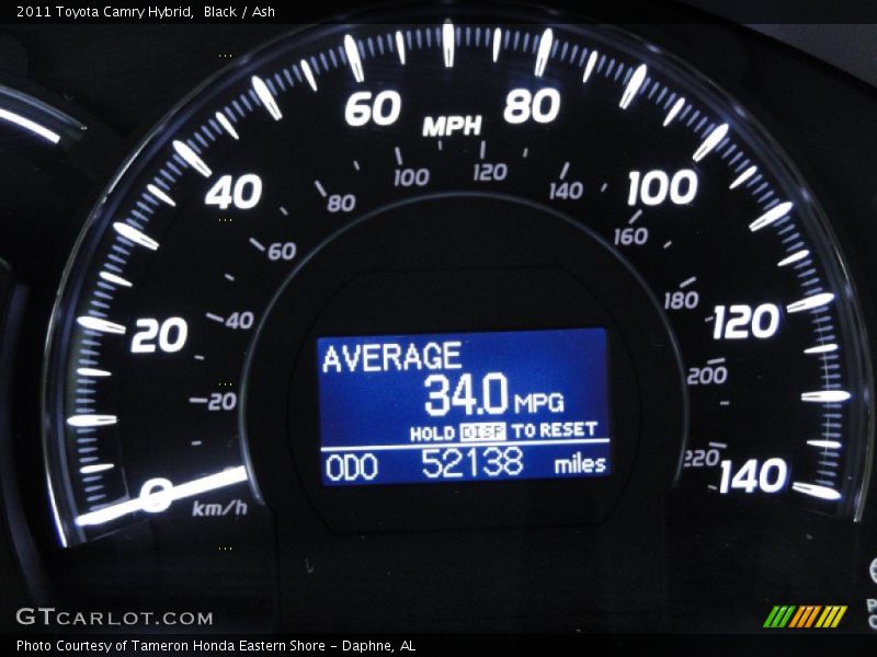 Black / Ash 2011 Toyota Camry Hybrid