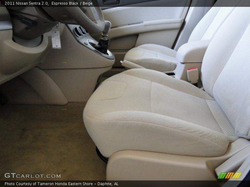 Espresso Black / Beige 2011 Nissan Sentra 2.0