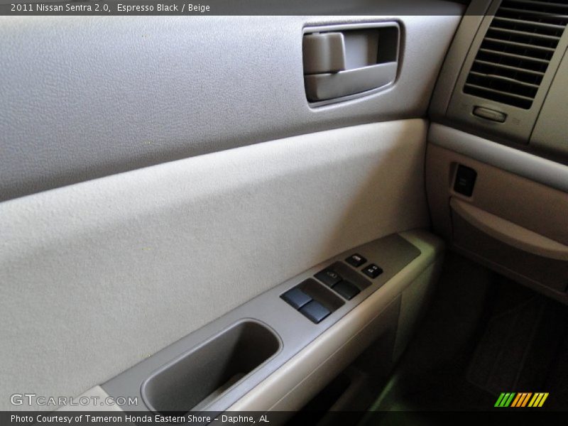 Espresso Black / Beige 2011 Nissan Sentra 2.0