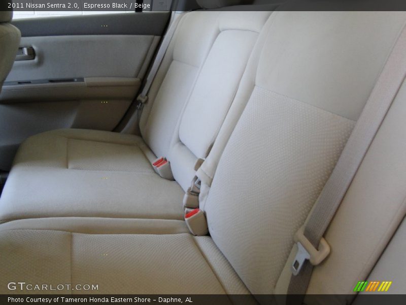 Espresso Black / Beige 2011 Nissan Sentra 2.0