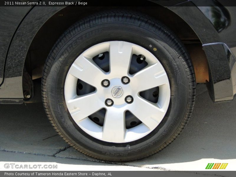 Espresso Black / Beige 2011 Nissan Sentra 2.0