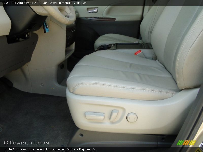 Sandy Beach Metallic / Bisque 2011 Toyota Sienna XLE