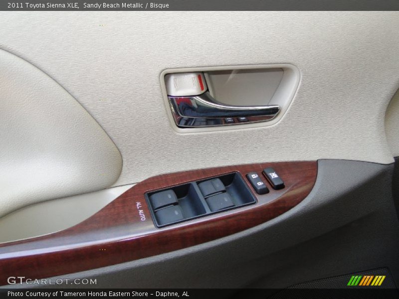 Sandy Beach Metallic / Bisque 2011 Toyota Sienna XLE
