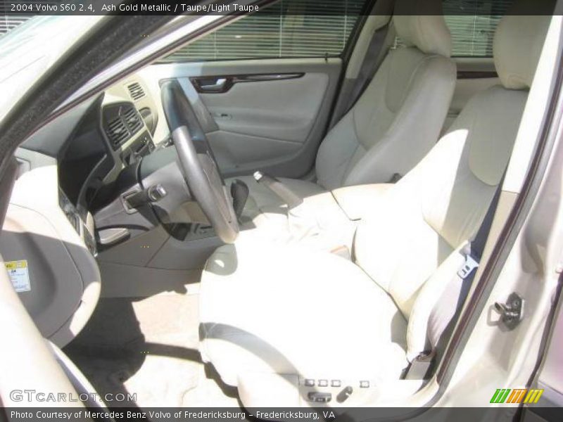 Ash Gold Metallic / Taupe/Light Taupe 2004 Volvo S60 2.4