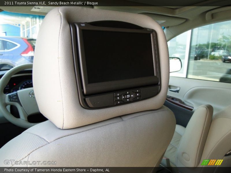 Sandy Beach Metallic / Bisque 2011 Toyota Sienna XLE