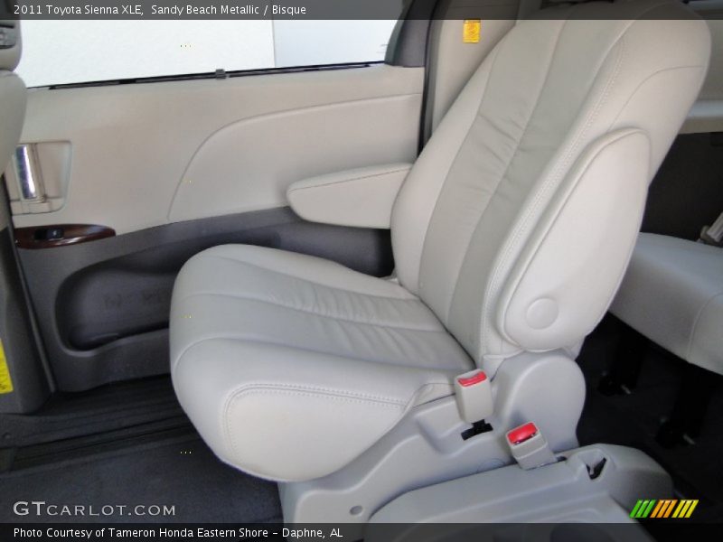 Sandy Beach Metallic / Bisque 2011 Toyota Sienna XLE