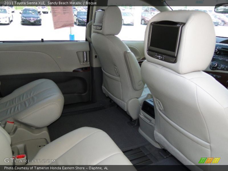 Sandy Beach Metallic / Bisque 2011 Toyota Sienna XLE