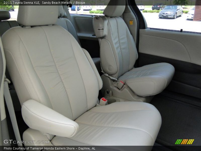 Sandy Beach Metallic / Bisque 2011 Toyota Sienna XLE