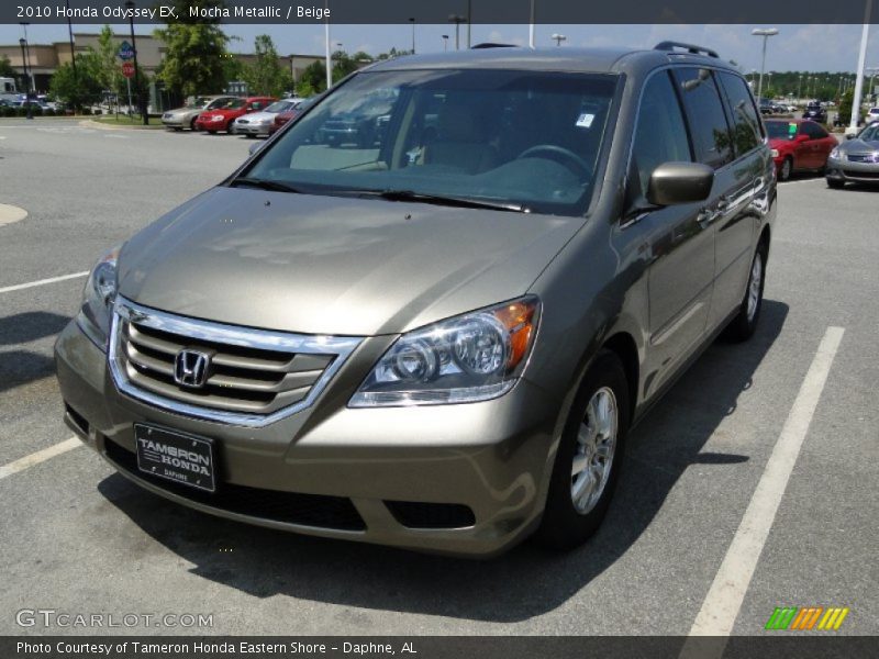 Mocha Metallic / Beige 2010 Honda Odyssey EX