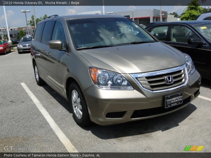 Mocha Metallic / Beige 2010 Honda Odyssey EX