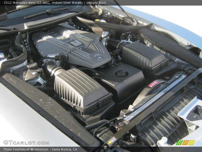  2012 SLS AMG Engine - 6.3 Liter AMG DOHC 32-Valve VVT V8