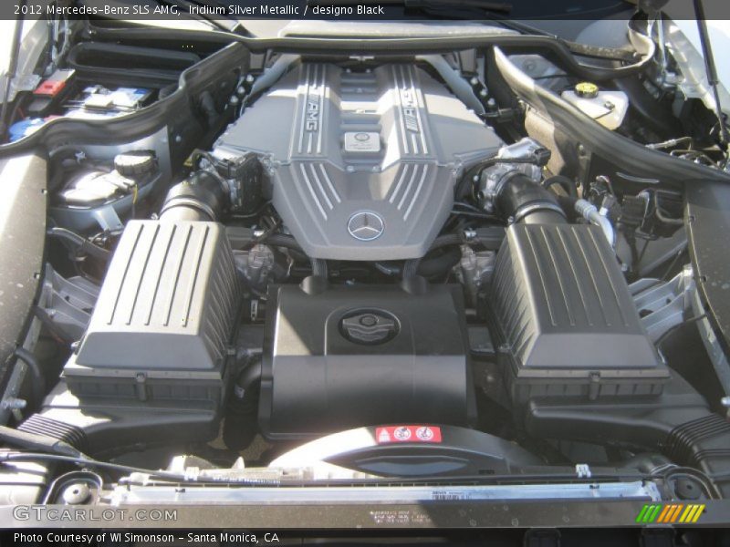  2012 SLS AMG Engine - 6.3 Liter AMG DOHC 32-Valve VVT V8