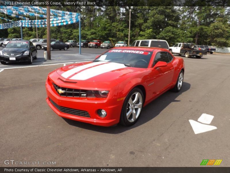 Victory Red / Black 2011 Chevrolet Camaro SS Coupe