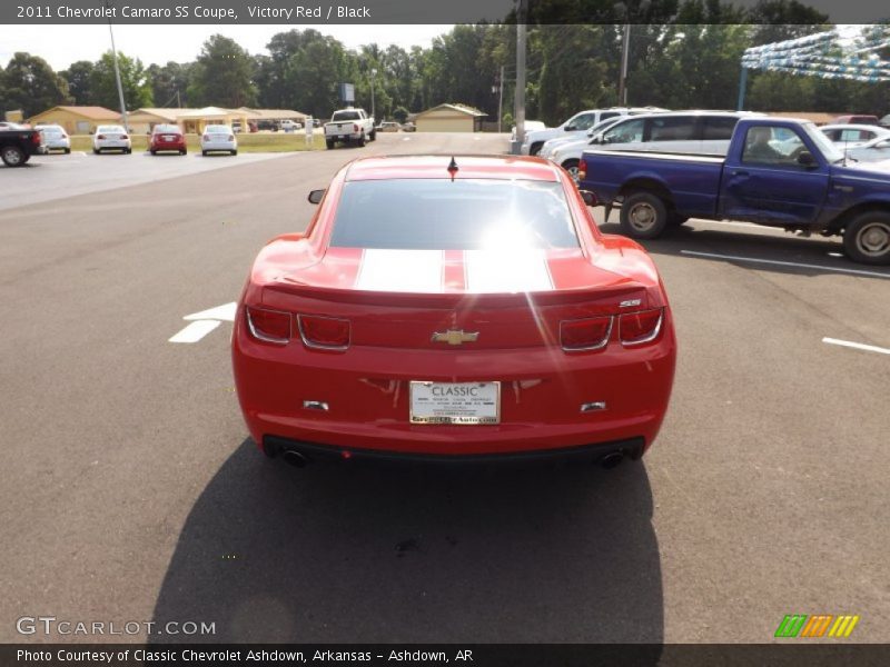 Victory Red / Black 2011 Chevrolet Camaro SS Coupe