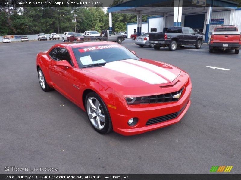 Victory Red / Black 2011 Chevrolet Camaro SS Coupe