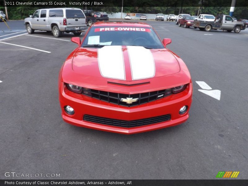 Victory Red / Black 2011 Chevrolet Camaro SS Coupe