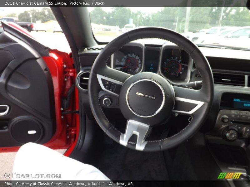 Victory Red / Black 2011 Chevrolet Camaro SS Coupe