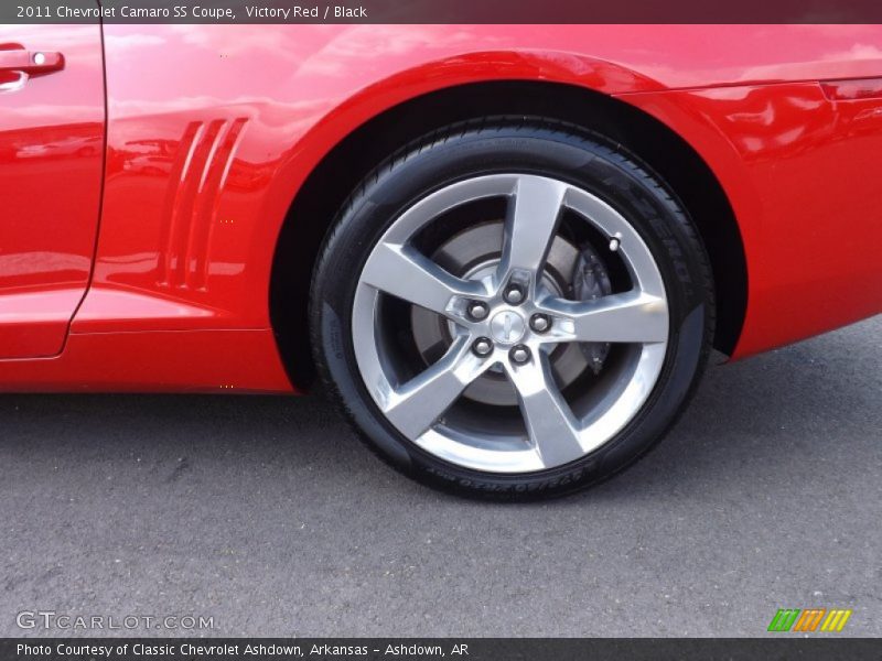 Victory Red / Black 2011 Chevrolet Camaro SS Coupe