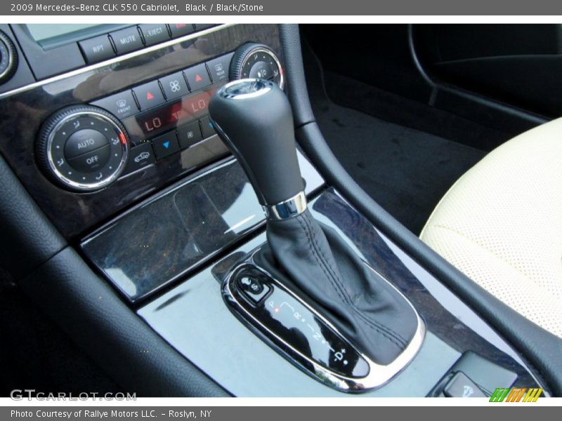 Black / Black/Stone 2009 Mercedes-Benz CLK 550 Cabriolet