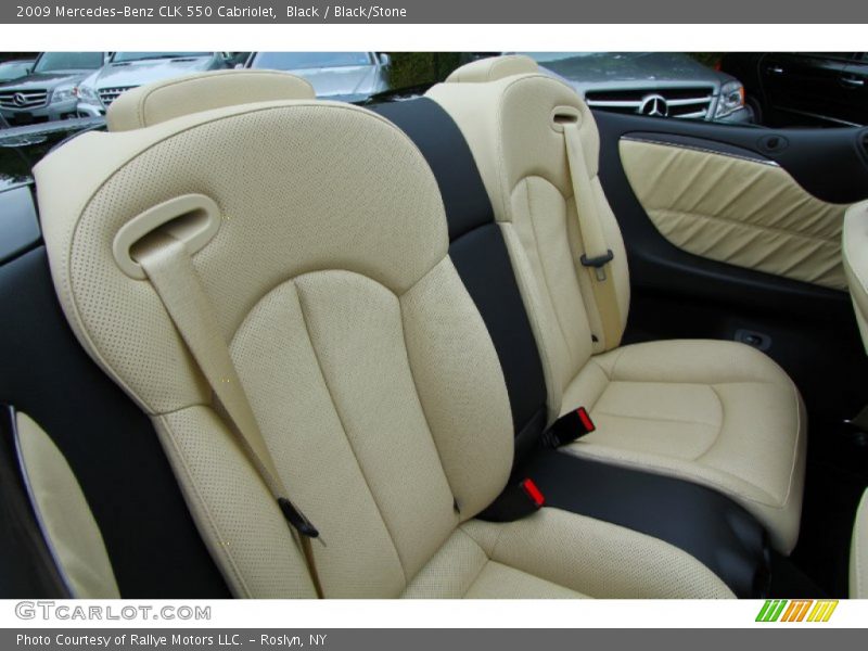 Black / Black/Stone 2009 Mercedes-Benz CLK 550 Cabriolet