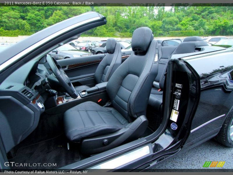  2011 E 350 Cabriolet Black Interior