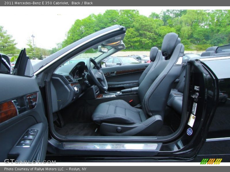 Black / Black 2011 Mercedes-Benz E 350 Cabriolet