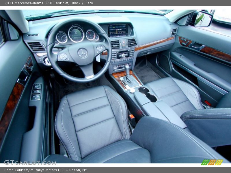 Black / Black 2011 Mercedes-Benz E 350 Cabriolet